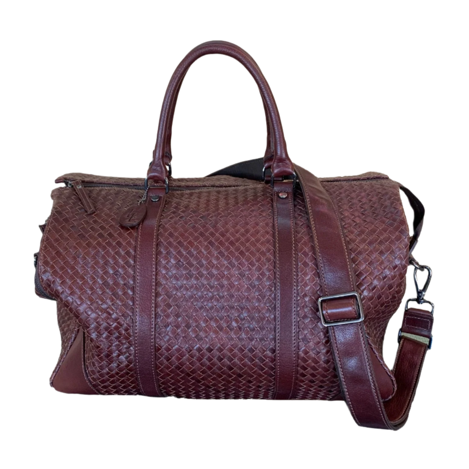 Woven Duffle Bag